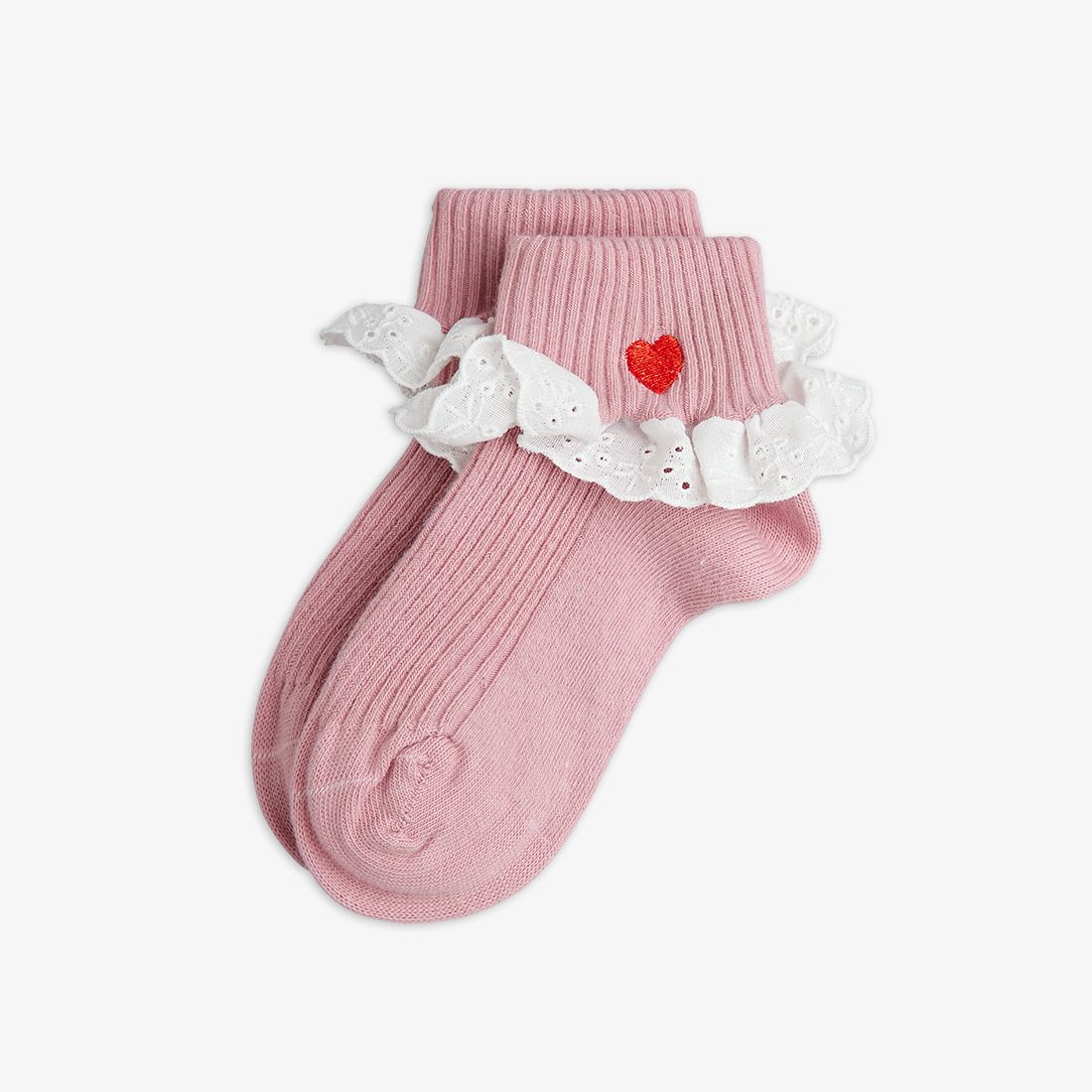 Heart Lace Sock -Mini Rodini SP26