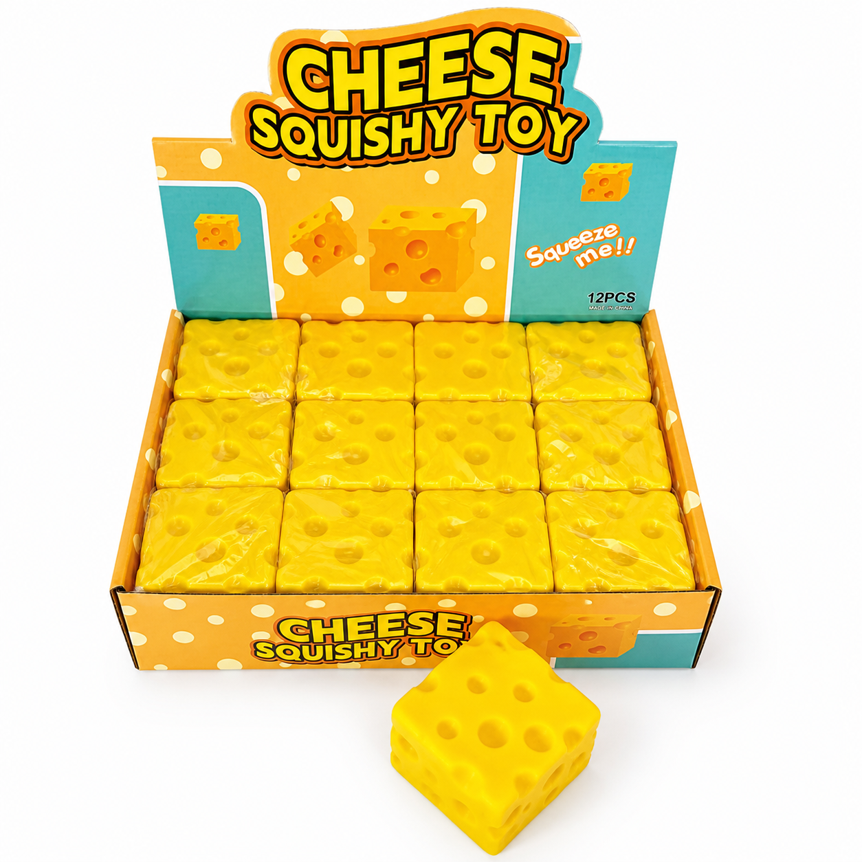 Cheese Squishy Toy – Modek Sports