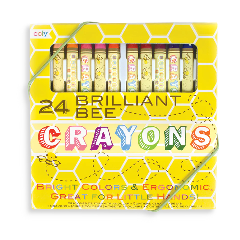 Brilliant Bee Crayons - Ooly – Mudpie San Francisco