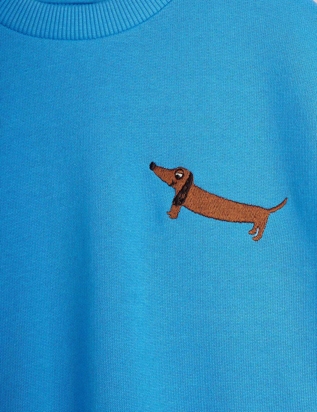 Dog Emb Sweatshirt-Mini Rodini FW25