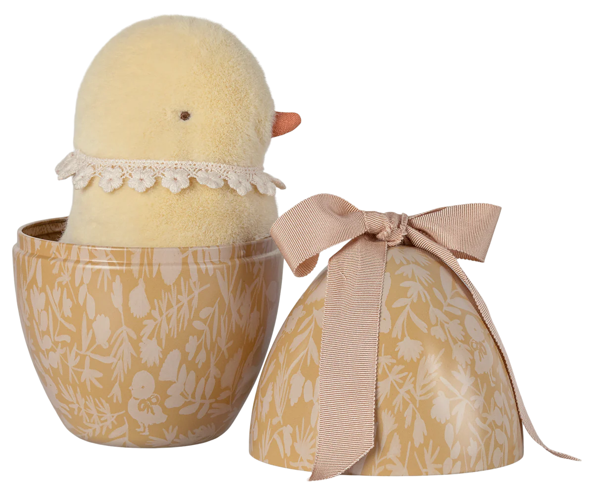 Mini Chicken Egg Plush - Maileg