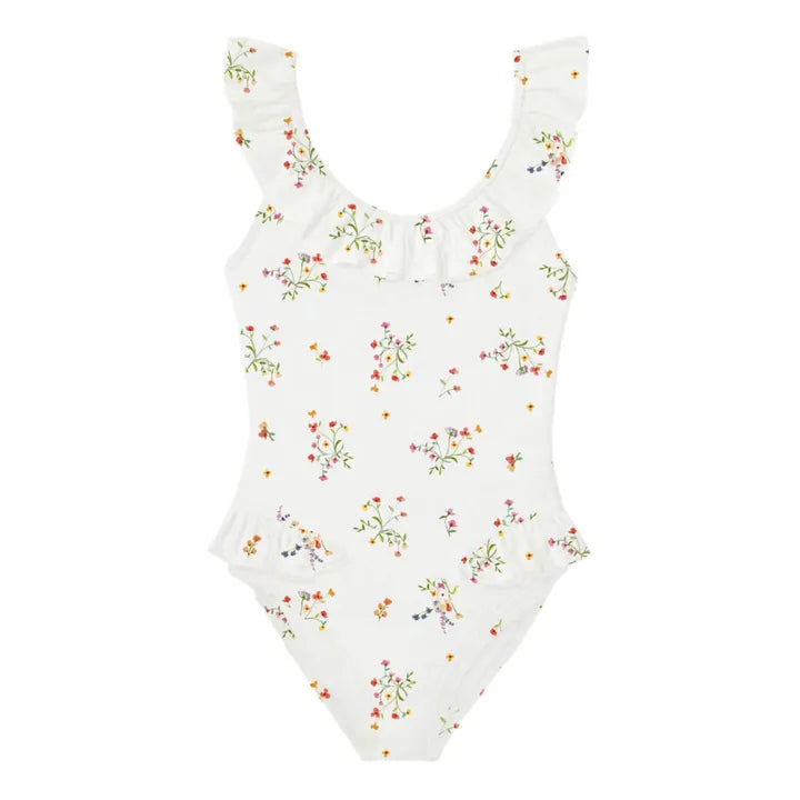 Giverny White Flower 1pc Swimsuit-Lison Paris ss24