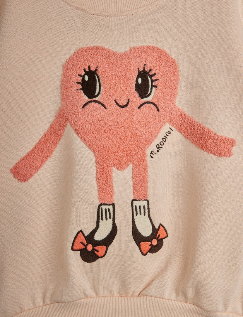 Heart in Shoes Sweatshirt-Mini Rodini FW25