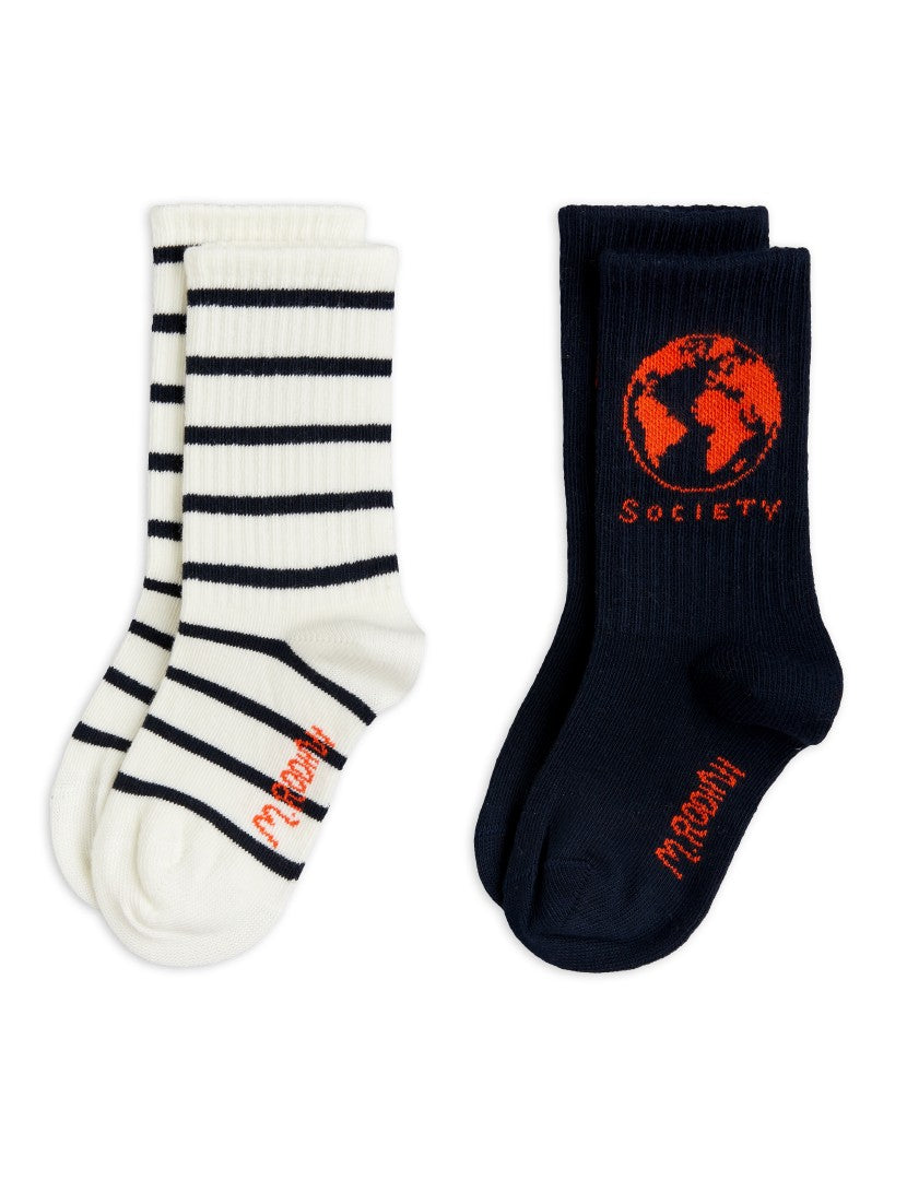Society 2PK Sock -Mini Rodini FW25