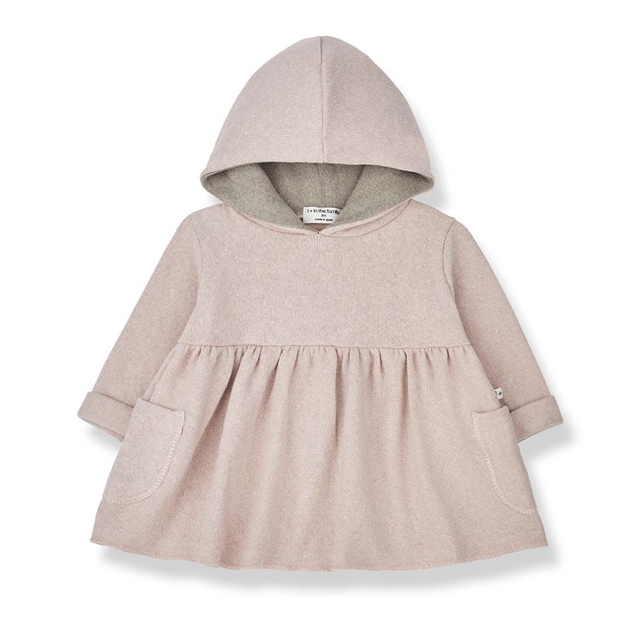 Nude 2024 hoodie dress