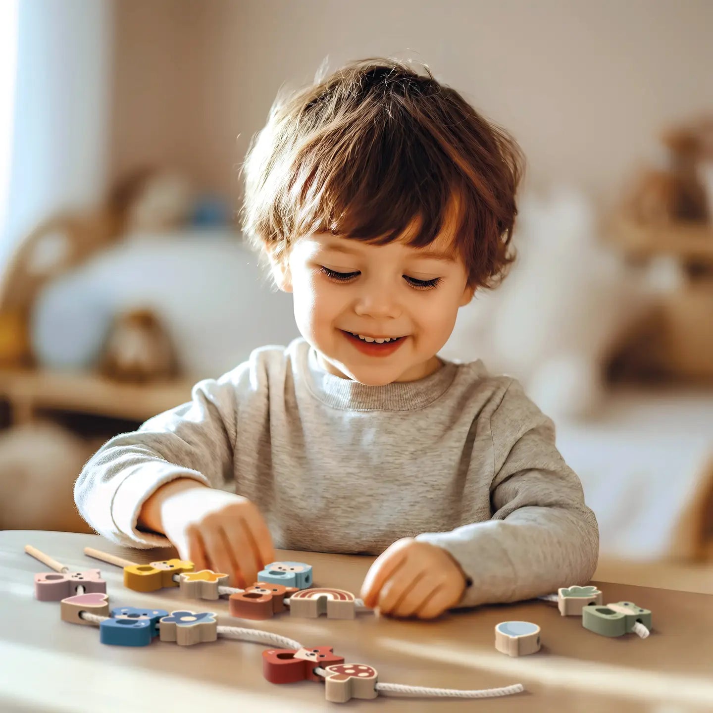 Lacing Beads - Speedy Monkey