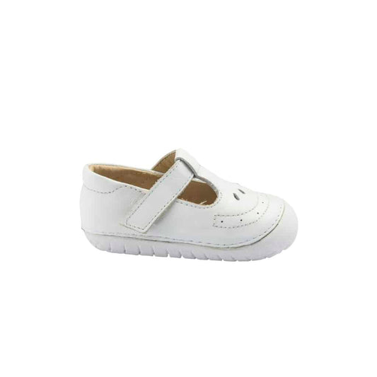 Royal Pave White Mary Janes - Old Soles
