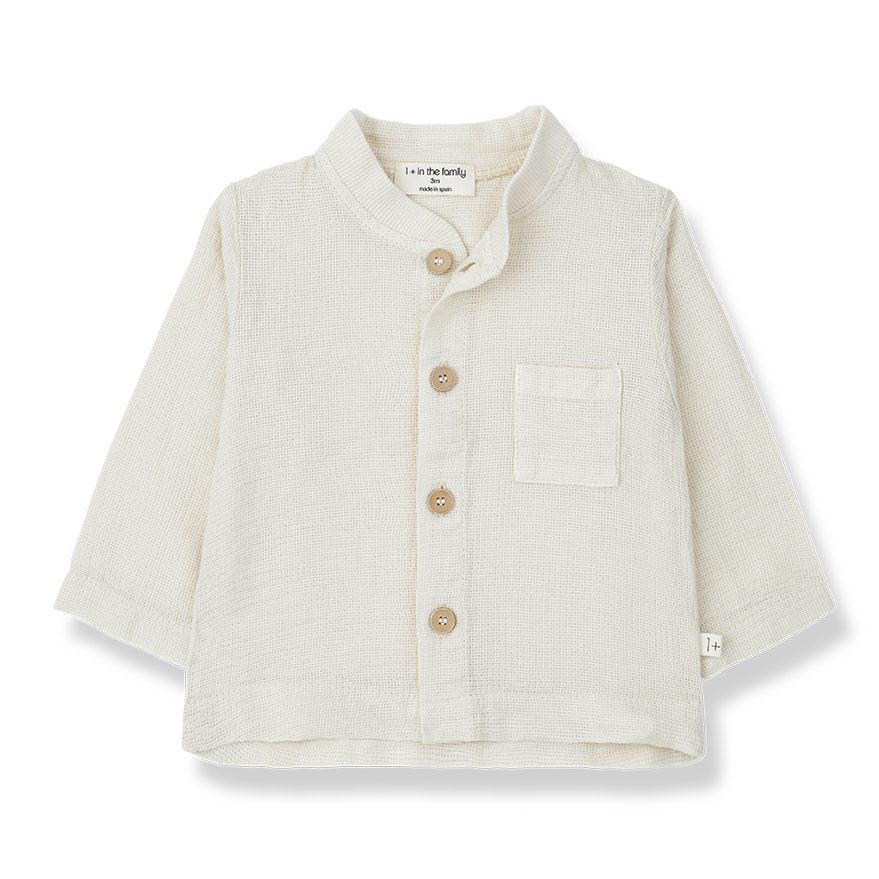Ivory Button Down - One More in the Family SP24