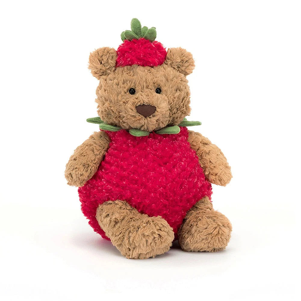 Bartholomew Bear Strawberry - Jellycat