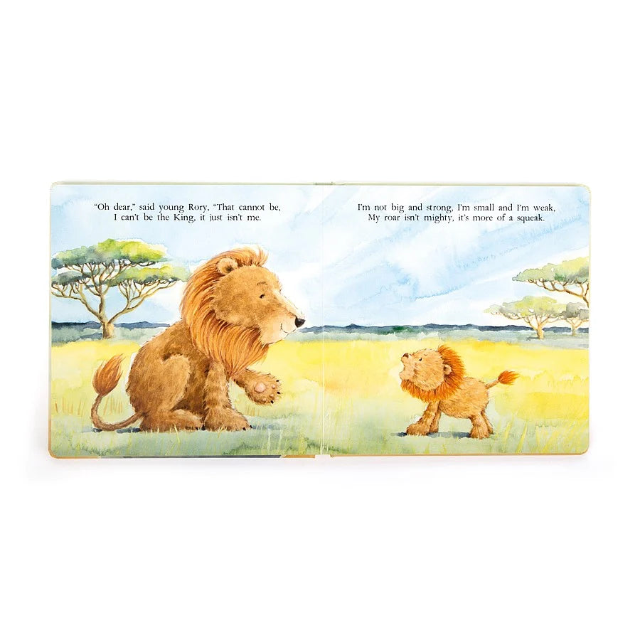 The Very Brave Lion Book - Jellycat