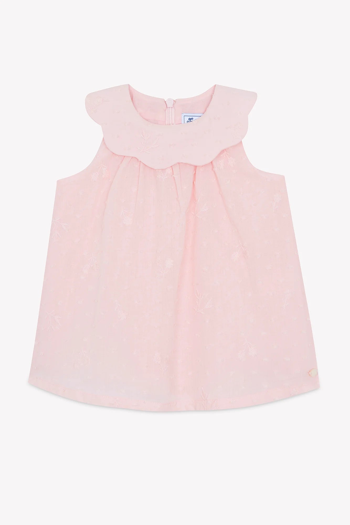 Pink Swiss Dot Dress-Tartine et Chocolat SP26