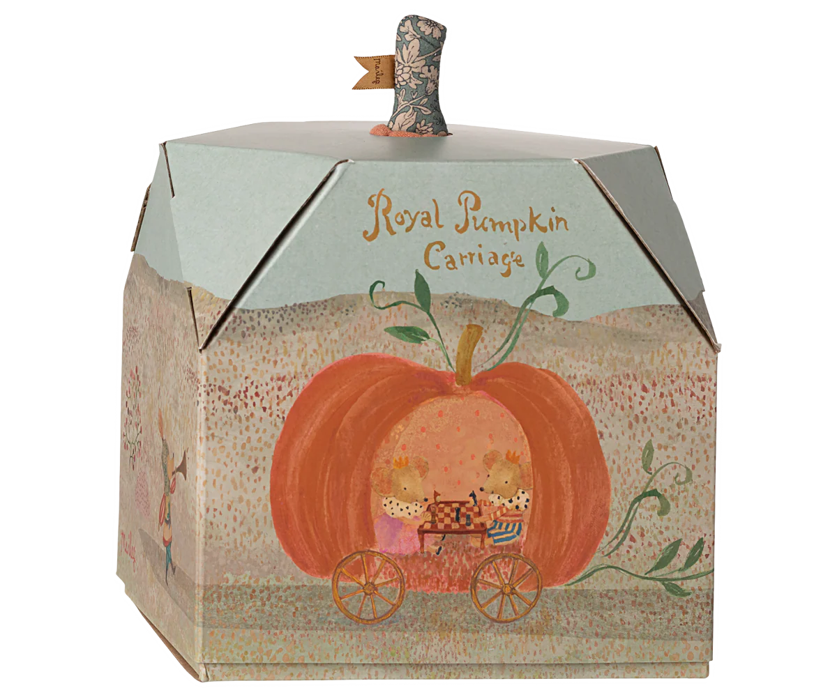 Mouse Pumpkin Carriage - Maileg