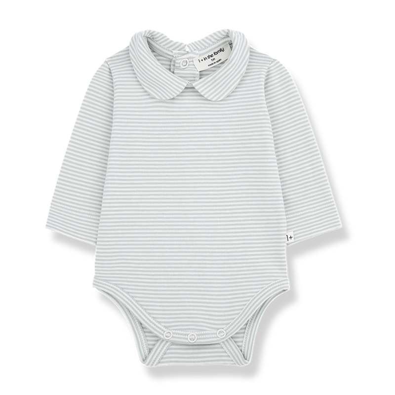 Lourdes Thin Striped Collared Body- One More in the Family FW25