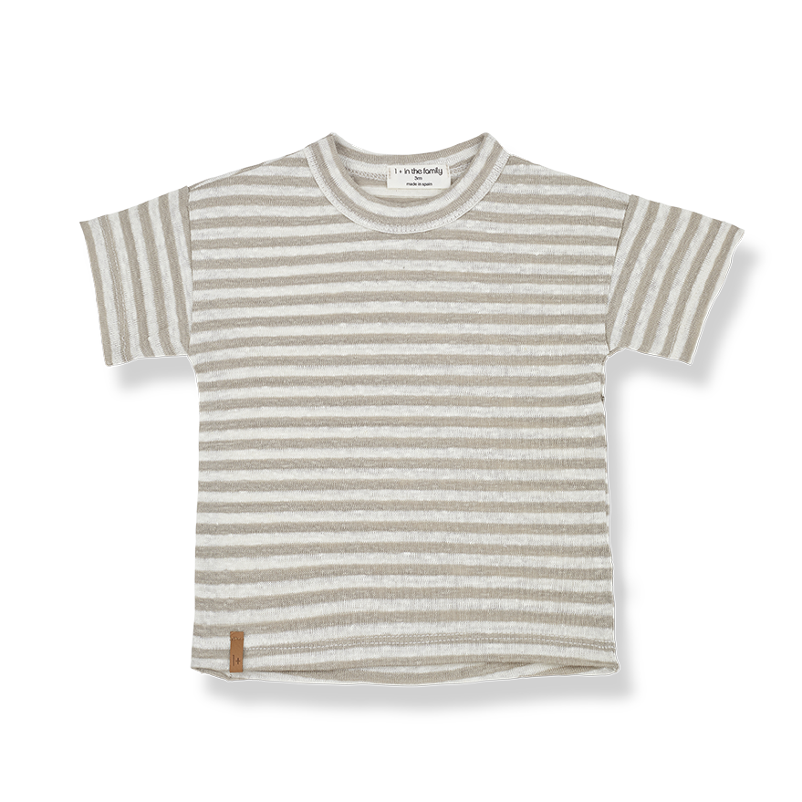 SS Striped T-Shirt - One More in the Family SP24