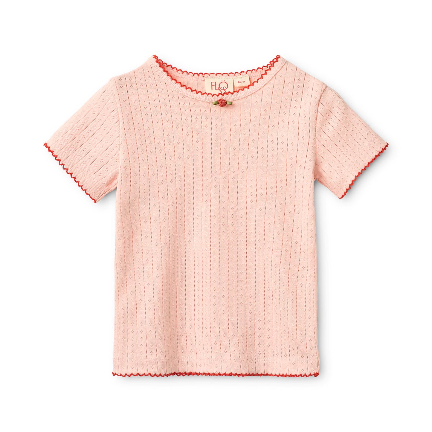 Liva SS Pointelle Tee- Floss SP26