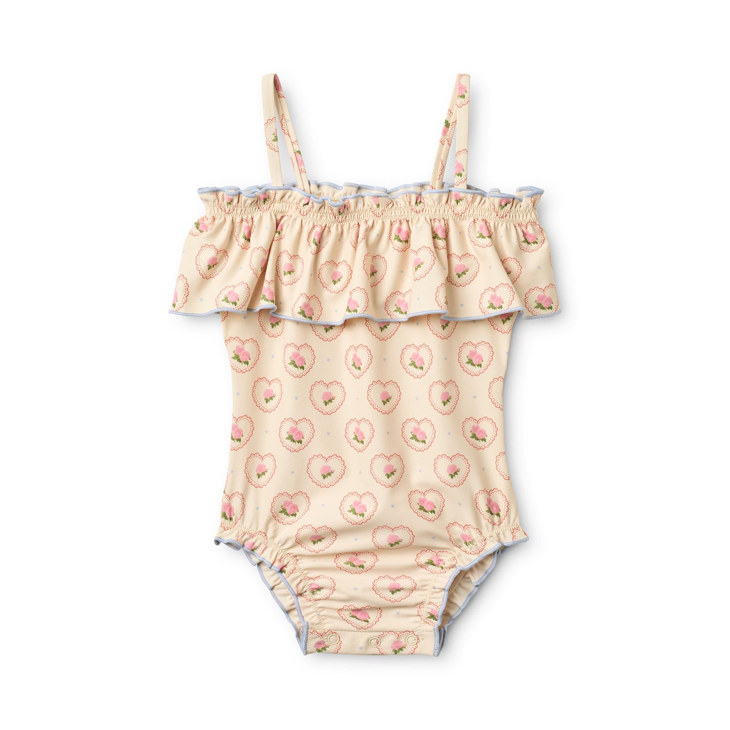 Coral Rosy Heart Swimsuit- Floss SP26