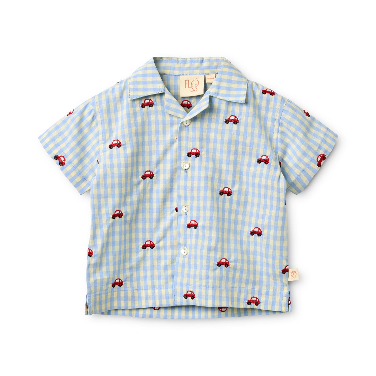 Albert Gingham Car Shirt- Floss SP26