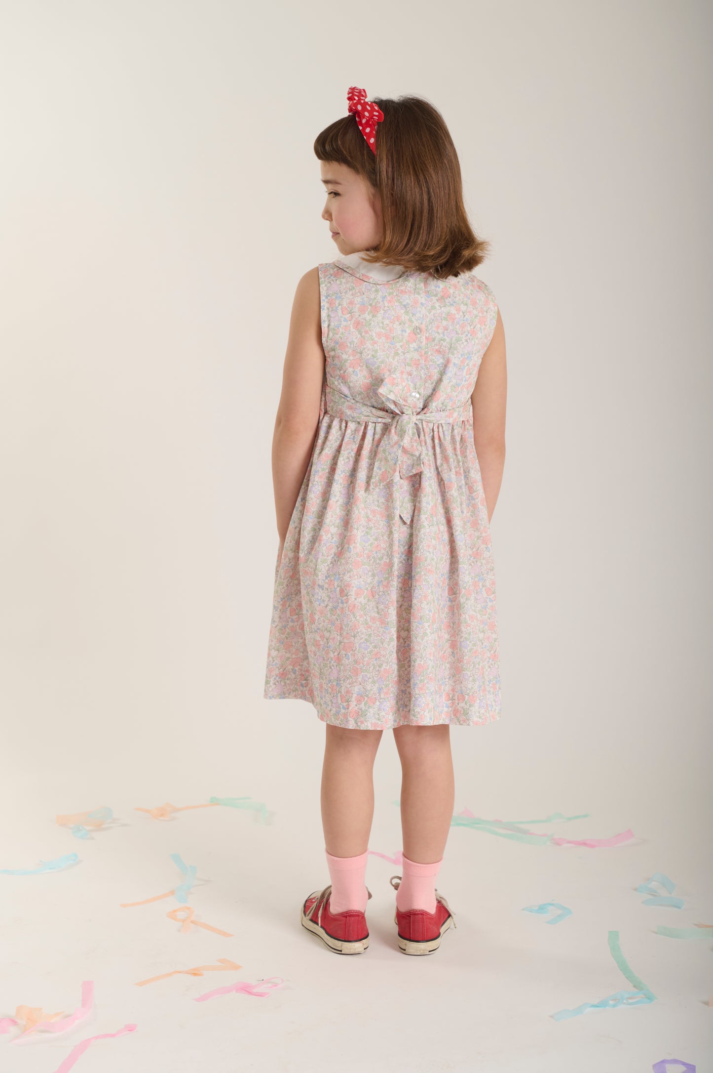 Fiona Pastel Floral Smocked Dress - Question Everything SP26