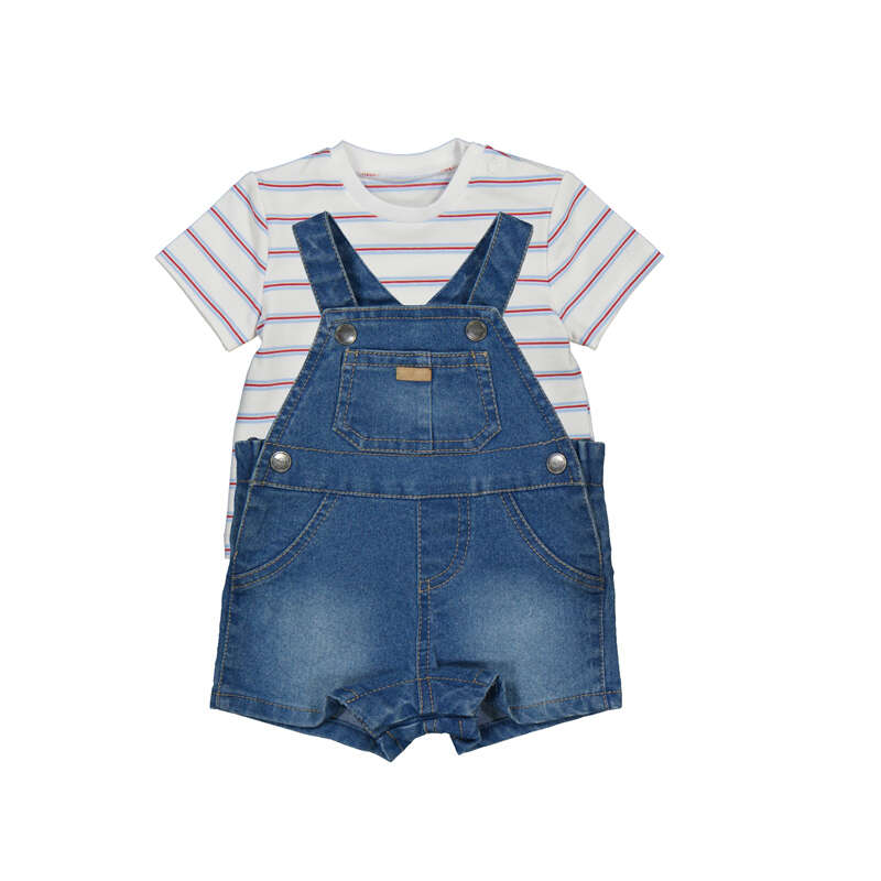 2pc Denim Shortall w Tee-Mayoral SP26