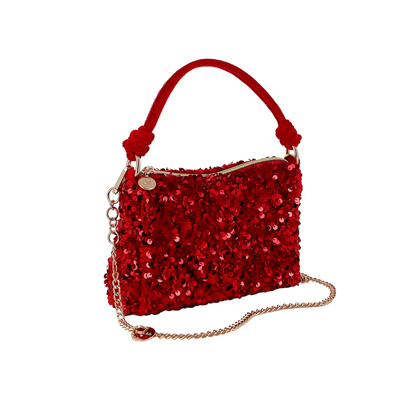 Velvet Sequin Bag-abel & lula FW25
