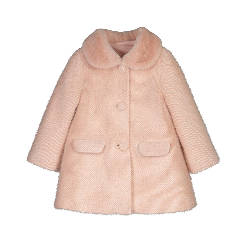 Pink Dress Coat-abel & lula FW25