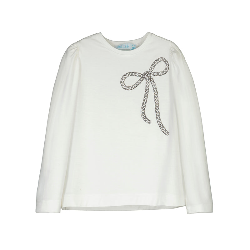 LS Tee w. Bow-abel & lula FW25