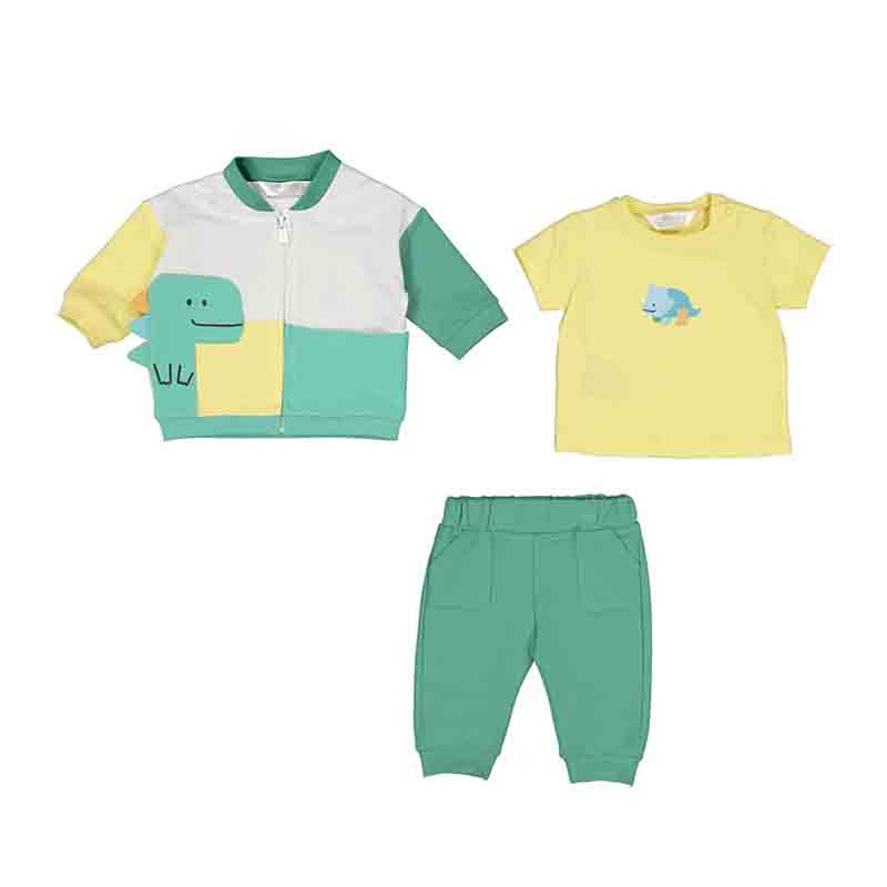 3pc Dino Tracksuit - Mayoral SP25