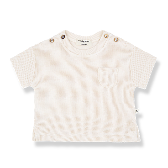 Delion Waffle Pocket Tee-One More in the Family SP26