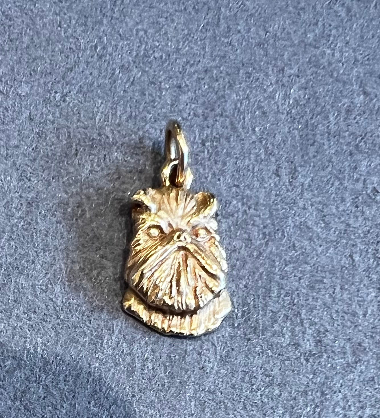 Vintage 14k Brussels Griffon Charm