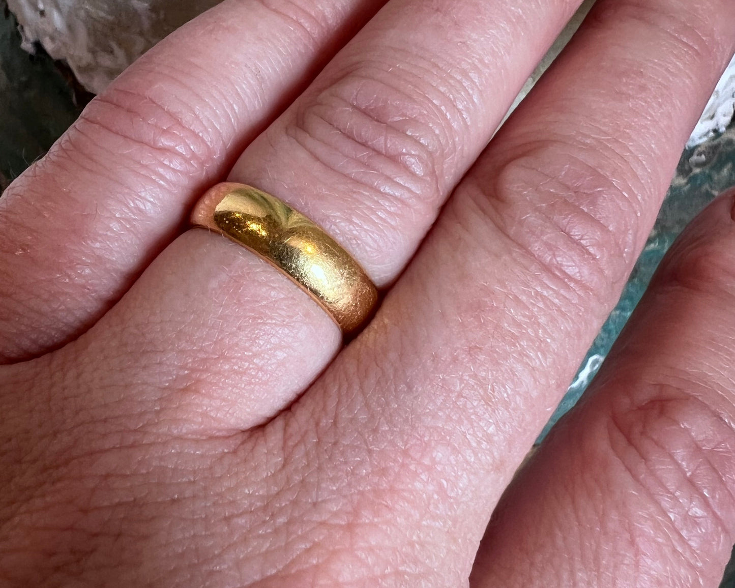 Antique 22K Gold Band