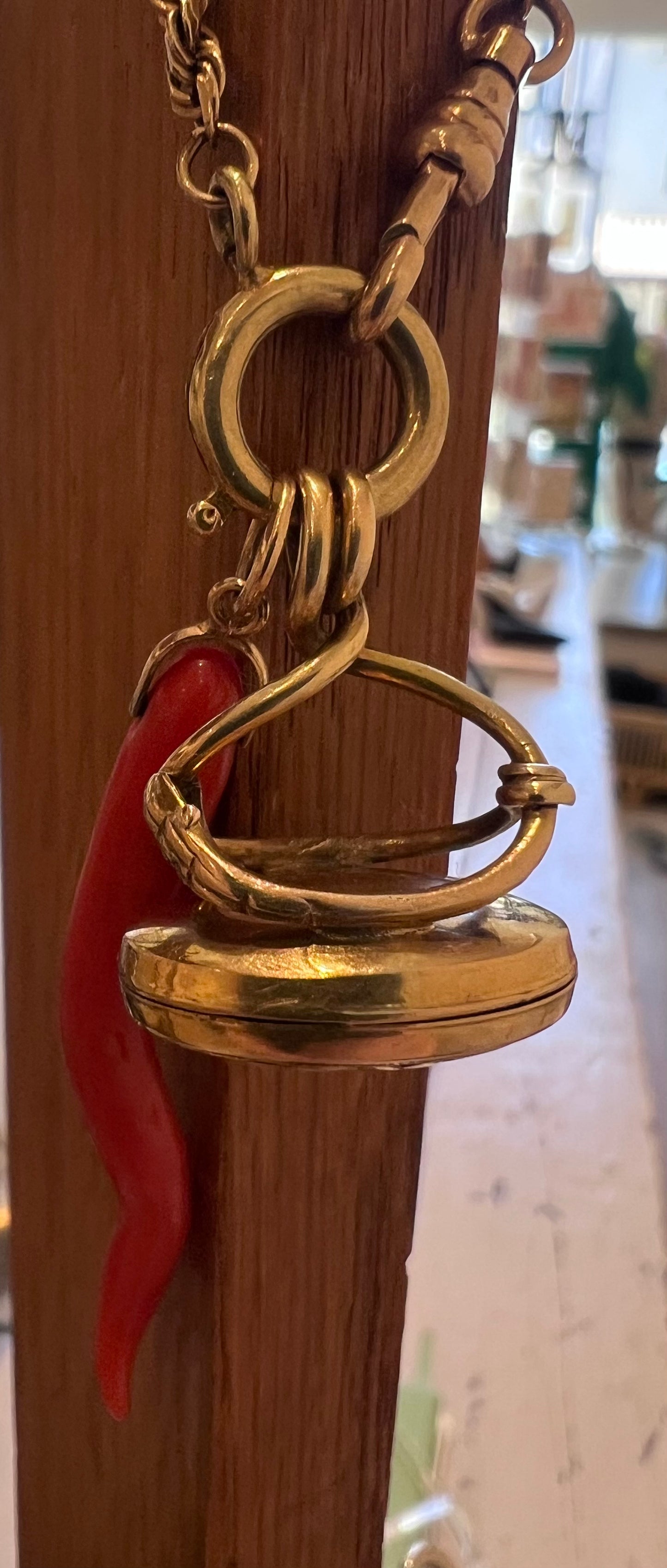 Late Victorian Ouroboros Fob Locket