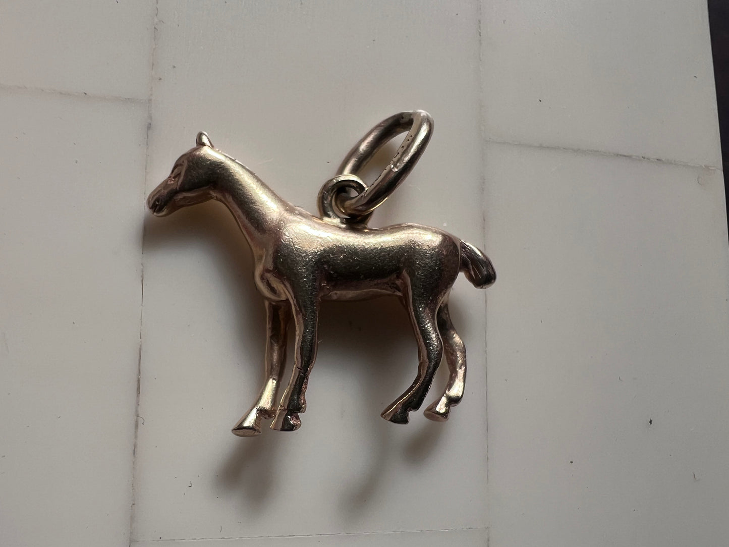 Vintage 14K Horse Charm