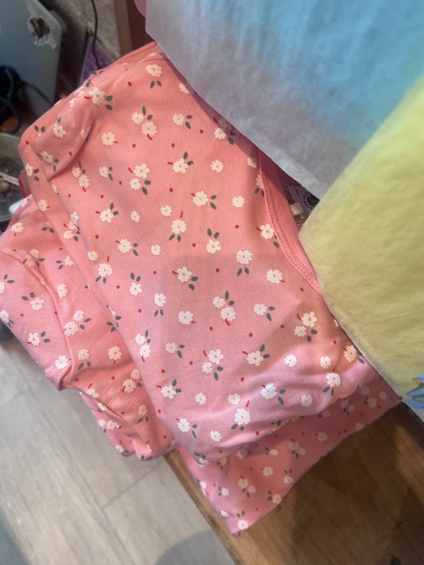 Pink Floral LS Loungewear - Petit Bateau FW26