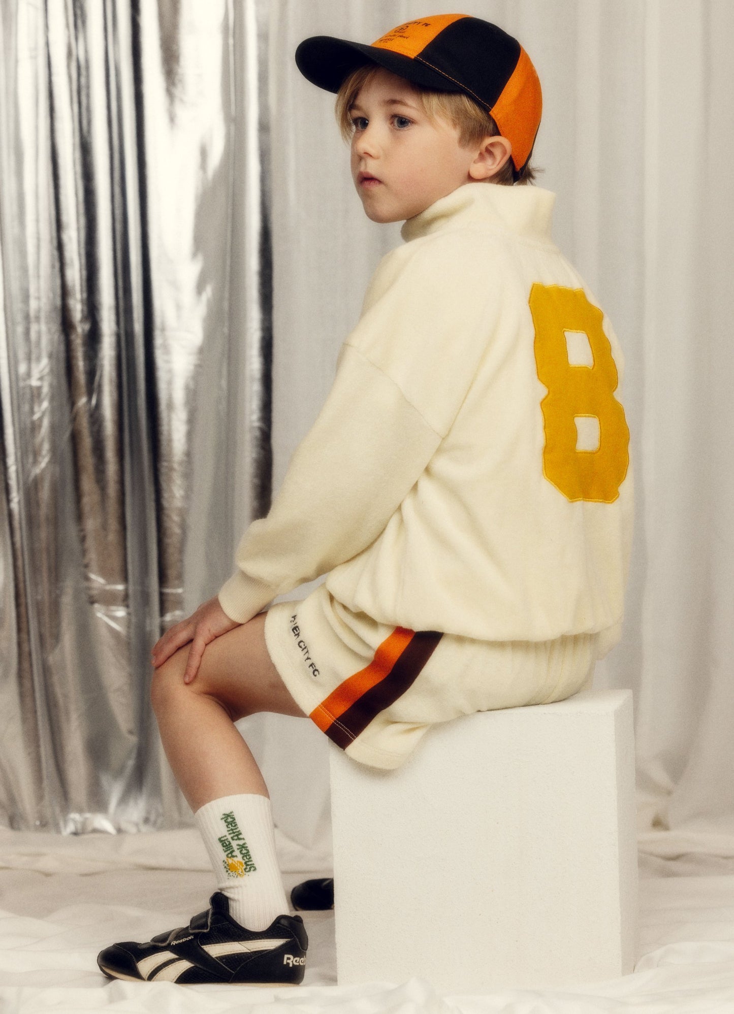 Alien City Half Zip Hoody-Mini Rodini SP26