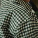 Foret Green Checked Shirt-Konges Slojd FW25