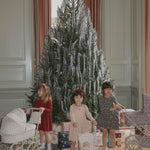 Roli Lurex Bow Dress-Konges Slojd FW25