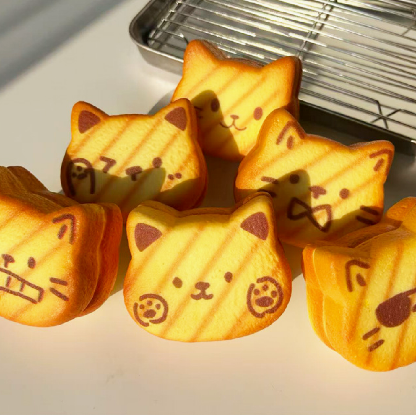 Nyang Nyang Cat Bread Squishy – K-Wonderland