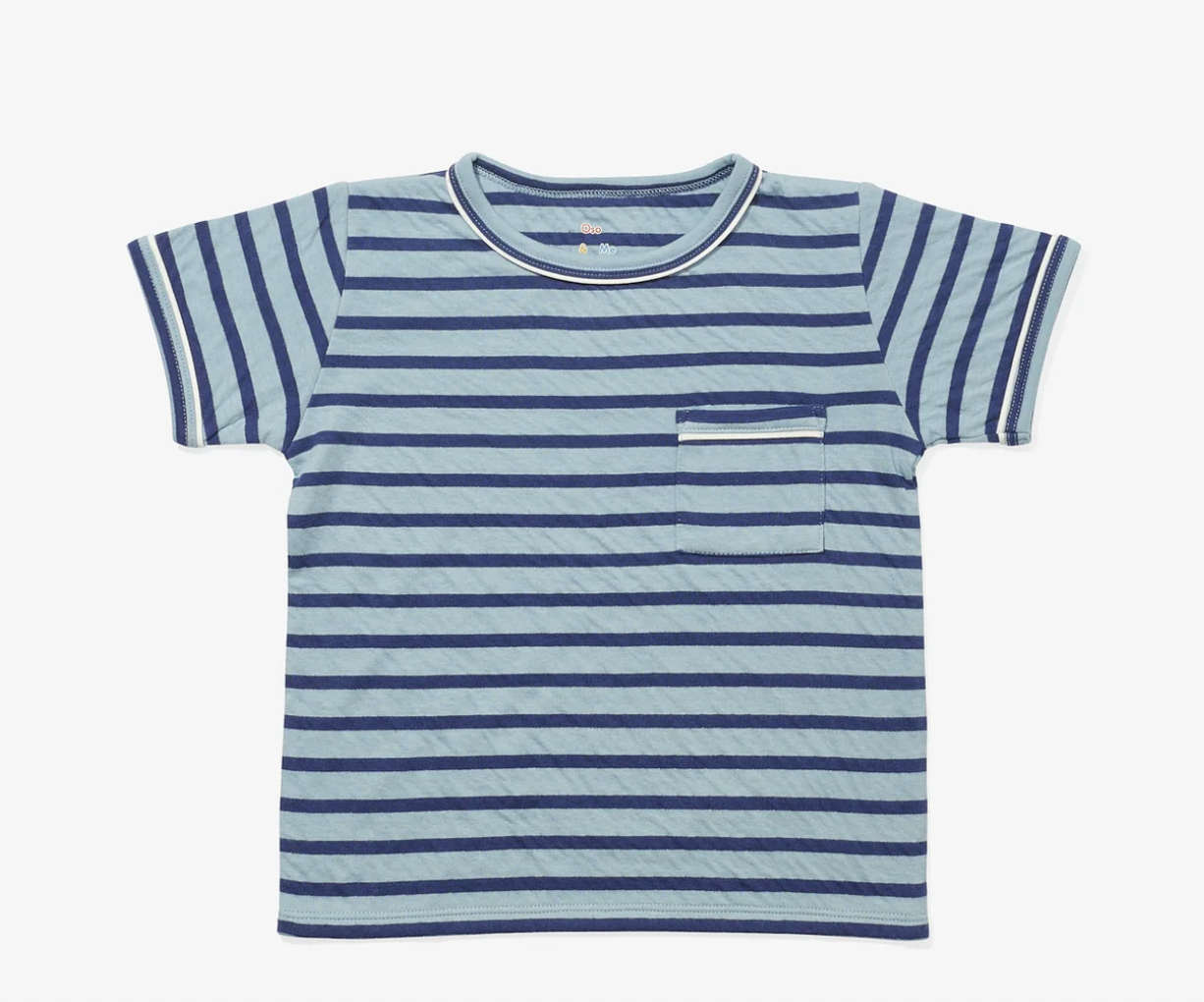 Willie Striped Pocket Tee Shirt - Oso & Me SP26
