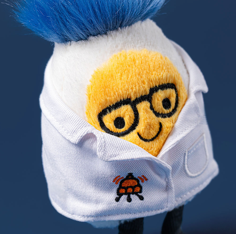 Amuseables Boiled Egg Scientist Outfit- Jellycat