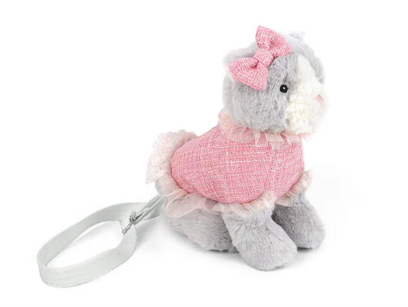 Gray Celeste Kitty Purse- Mon Ami