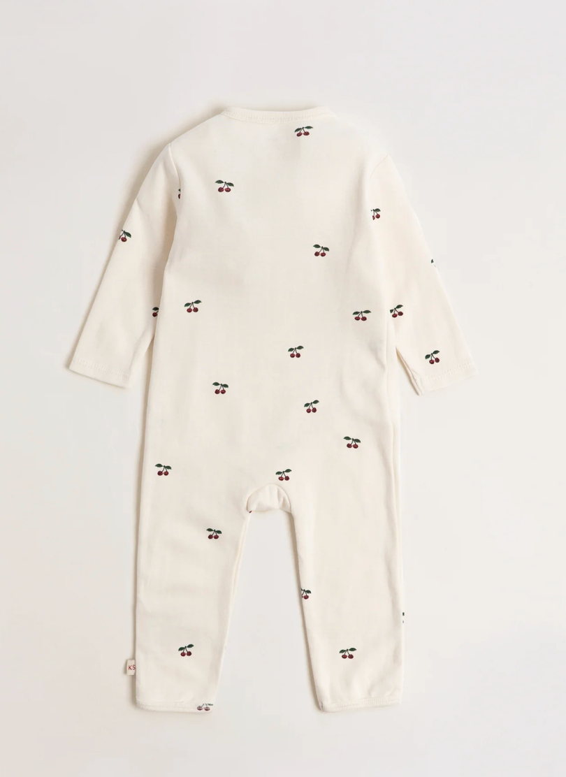 Cherry Wrap Romper -Konges Slojd