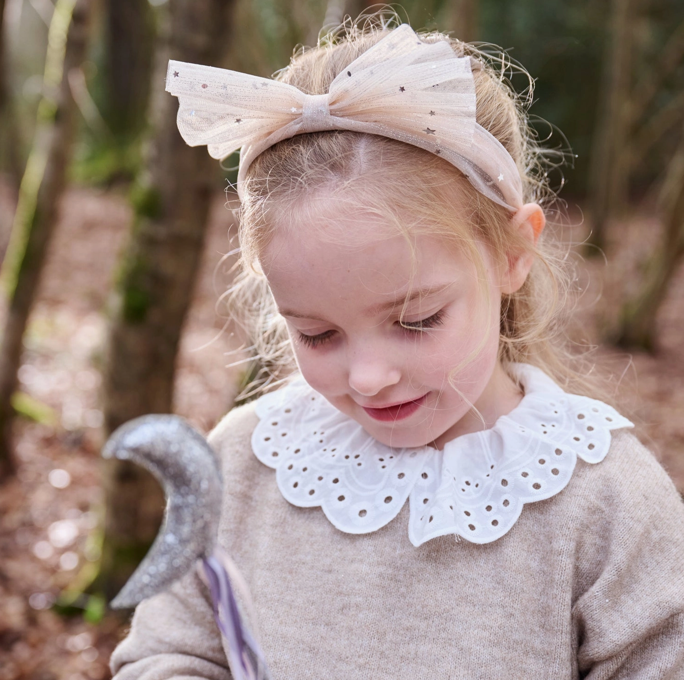 Shimmer Tulle Bow Headband - Rockahula