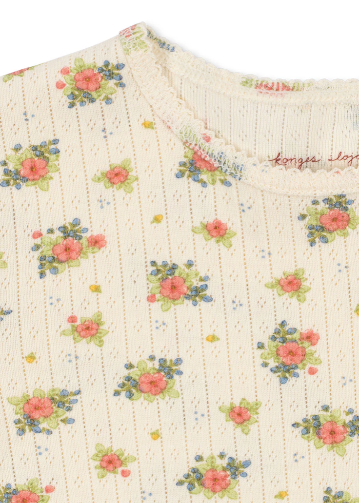 Minnie Pointelle Rosetto Blouse -Konges Slojd FW26