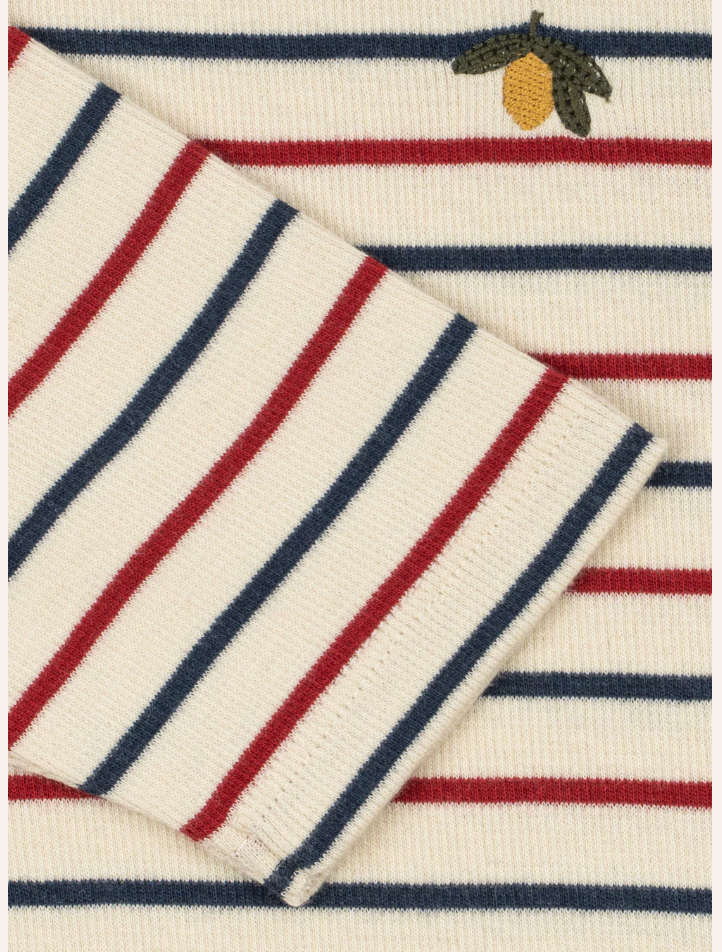 Voco Striped Modal Blouse -Konges Slojd FW26