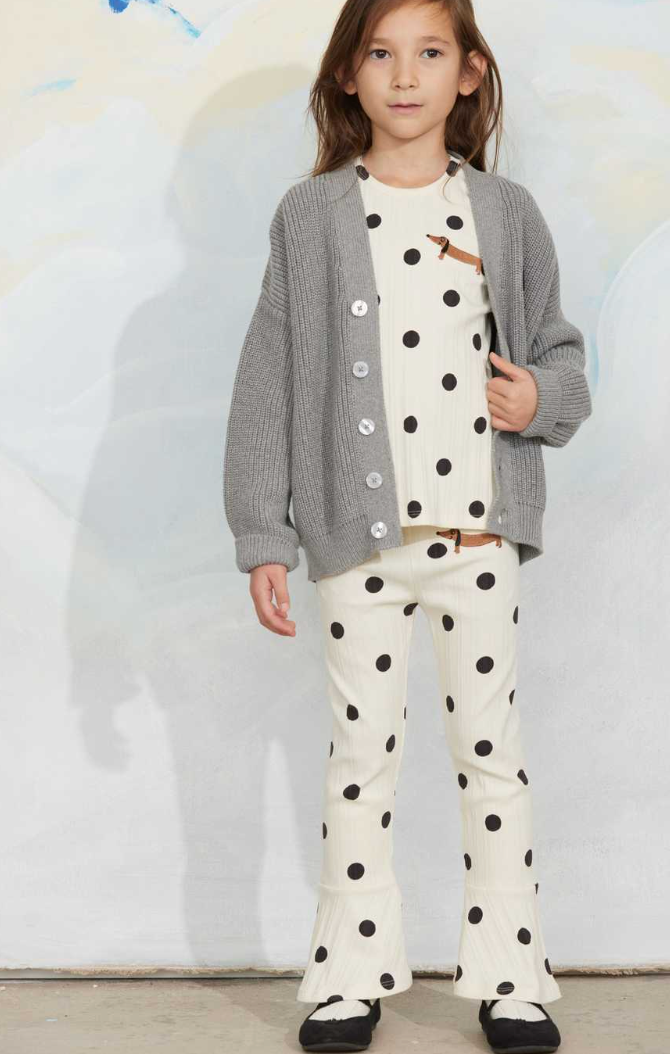 Ritzratz Patch Knit Cardigan-Mini Rodini FW26