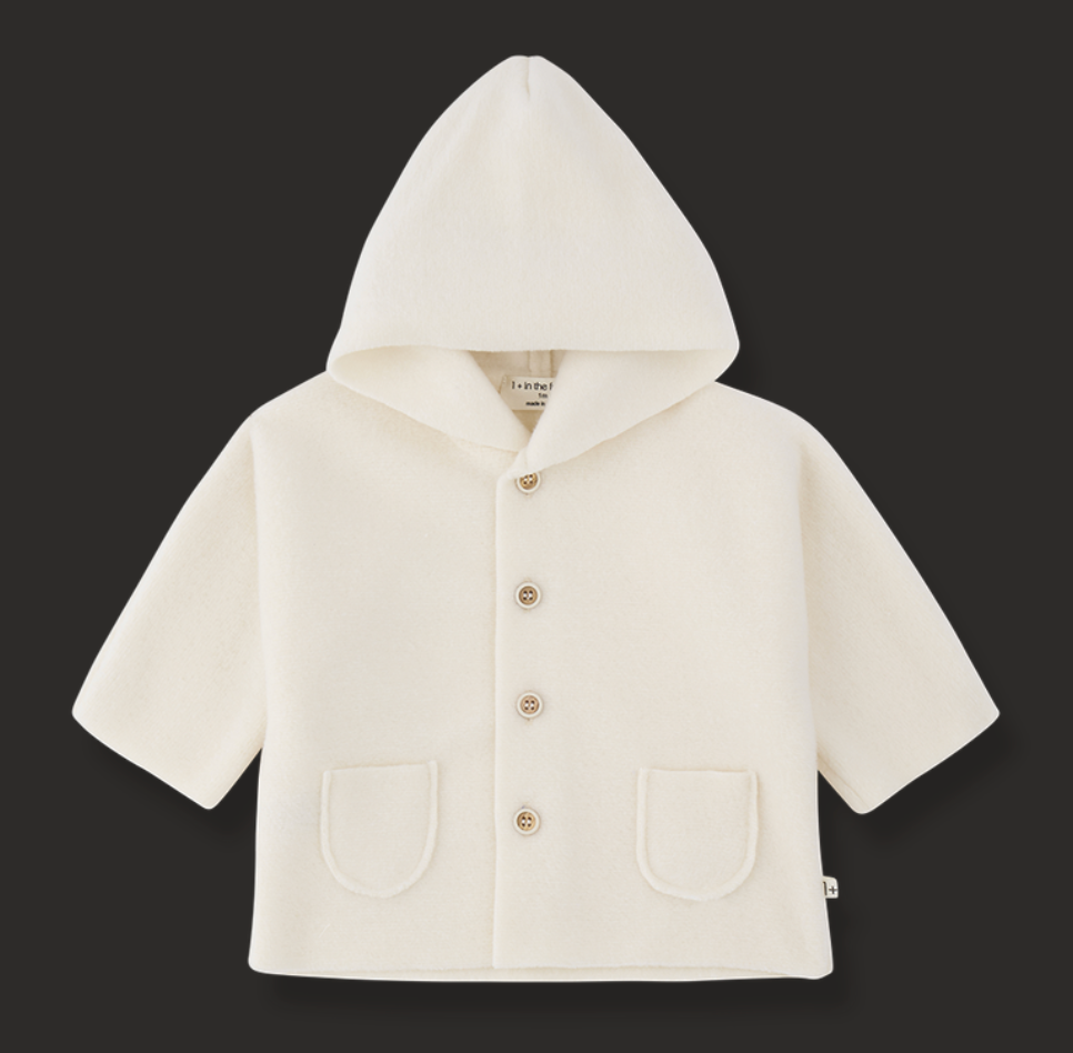 Menton Fleece Hooded Jacket- One More in the Family FW26