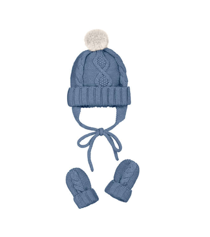 Cable Hat & Mittens- Mayoral