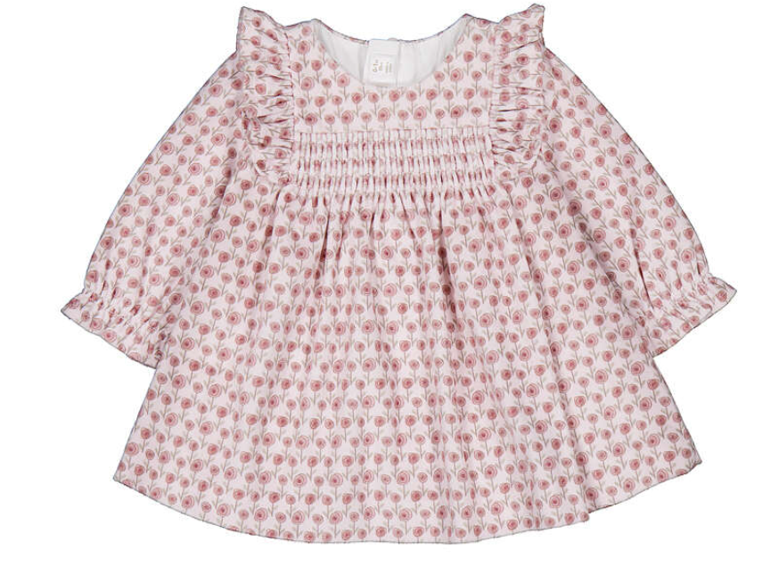 Floral Velvet Dress- Mayoral FW26