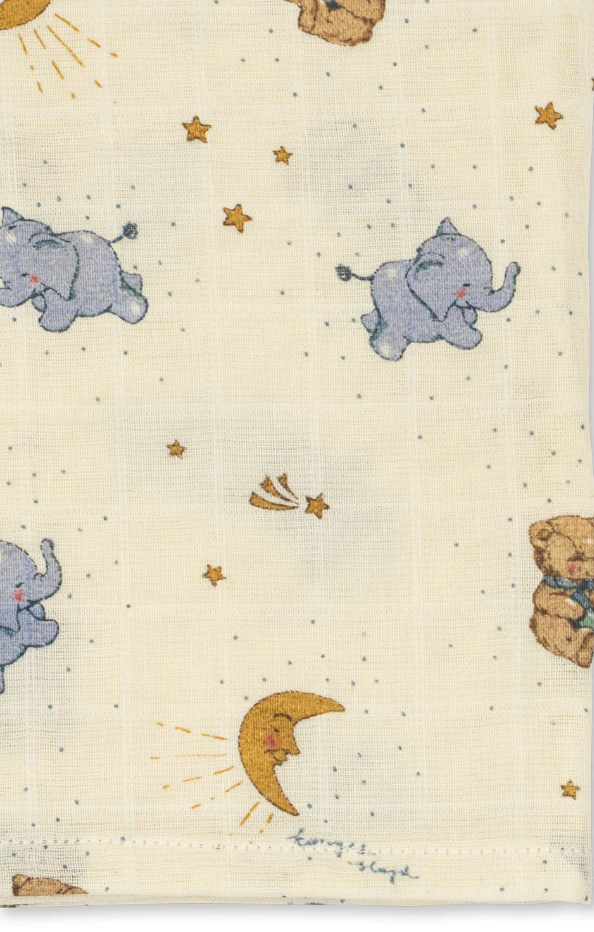 3pk Muslin Cloth -konges
