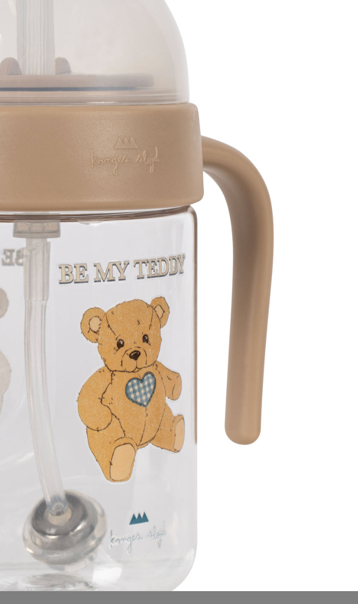 Teddy Bottle w Handle-Konges Slojd